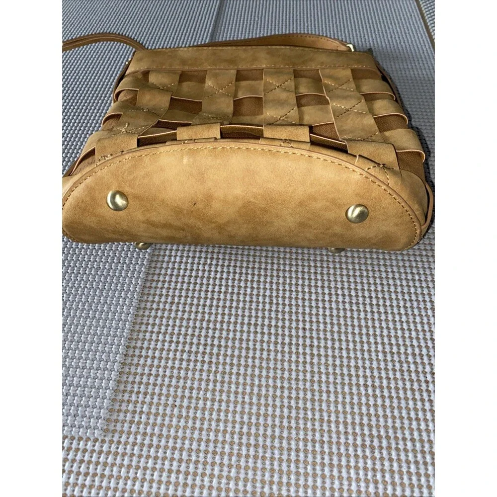 Joy Susan Hobo Bag Weaved Small Brown‎